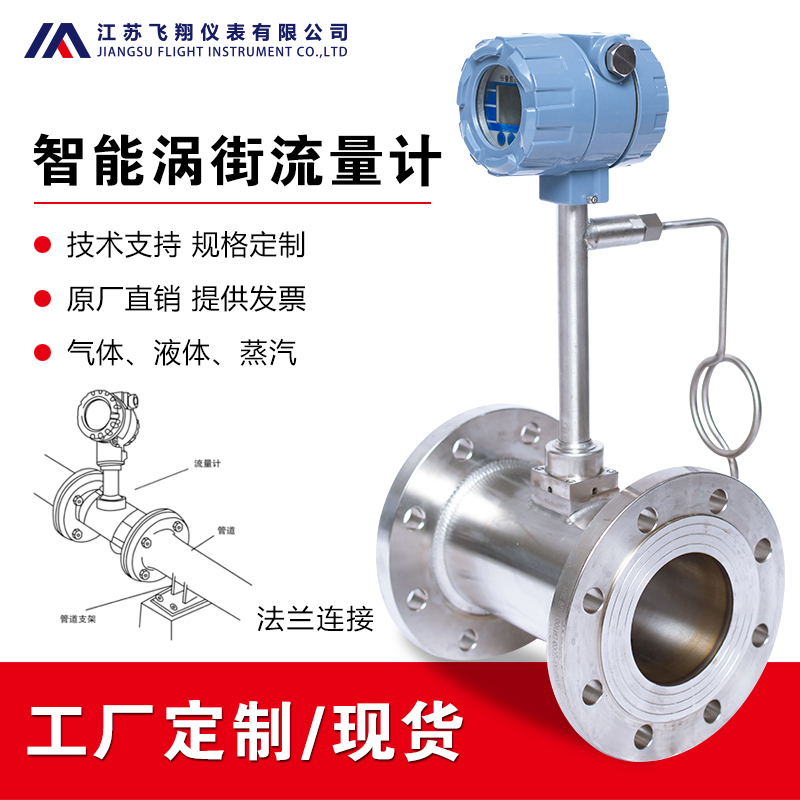 蒸汽流量計FX-LUGB渦街流量計解析